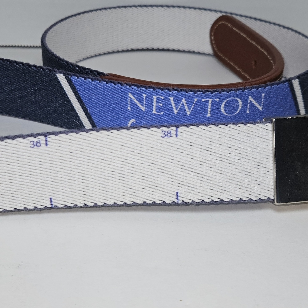 Newton Country Club Mens Golf Belt by Doc Murphy Sz 40 Adjustable Leather - Picture 7 of 7